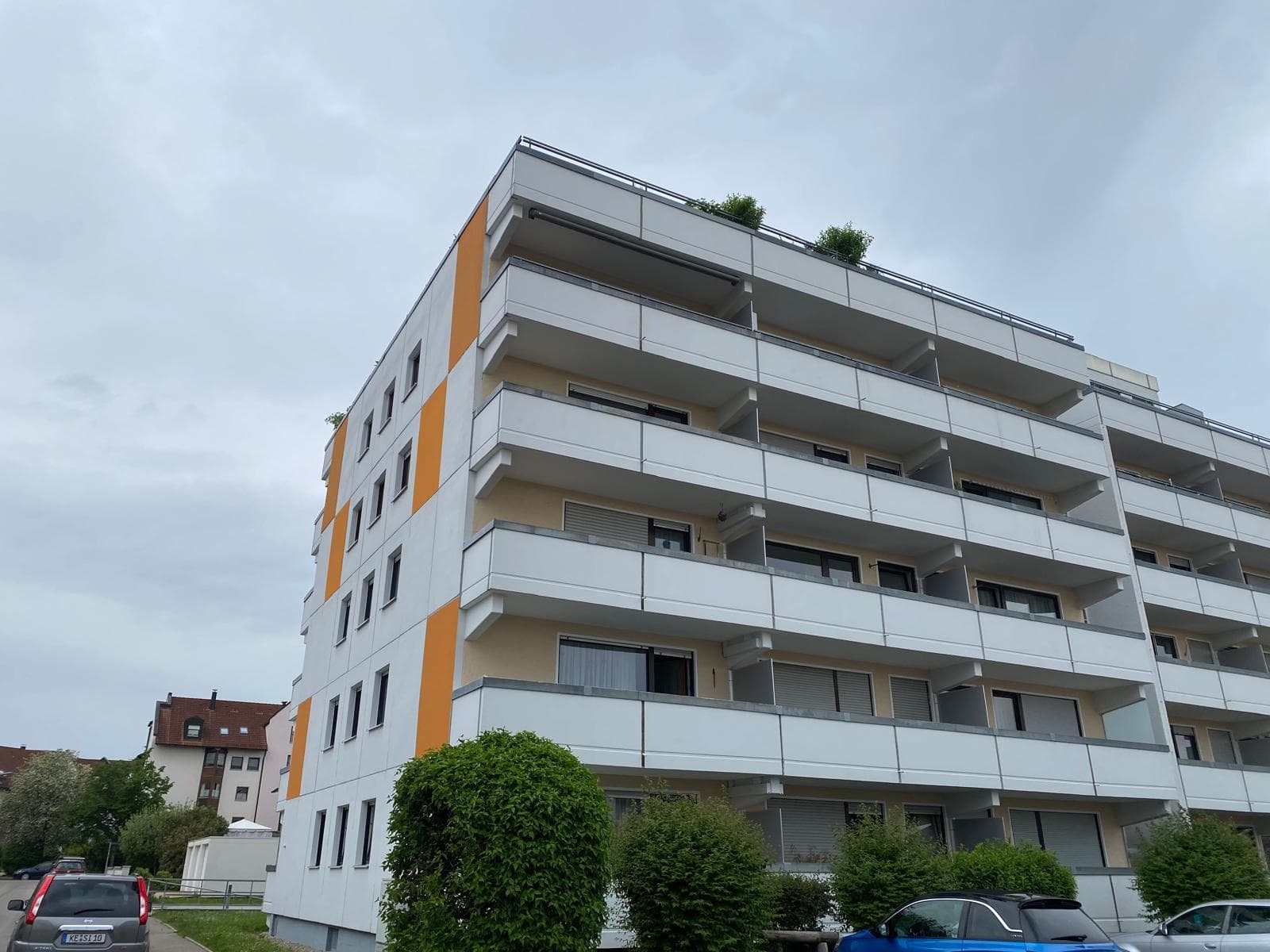 Außenansicht 1-Zi-Appartment in Kempten
