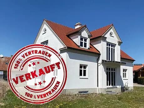 Einfamilienhaus im schwäbischen Baustil errichtet